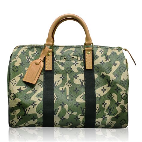 louis vuitton camouflage duffle bag|speedy monogramouflage 2008.